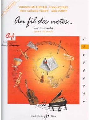 Au fil des notes. Volume 2 Livre du professeur